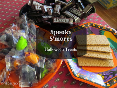 Spooky S'mores Halloween Treats | My Scraps 