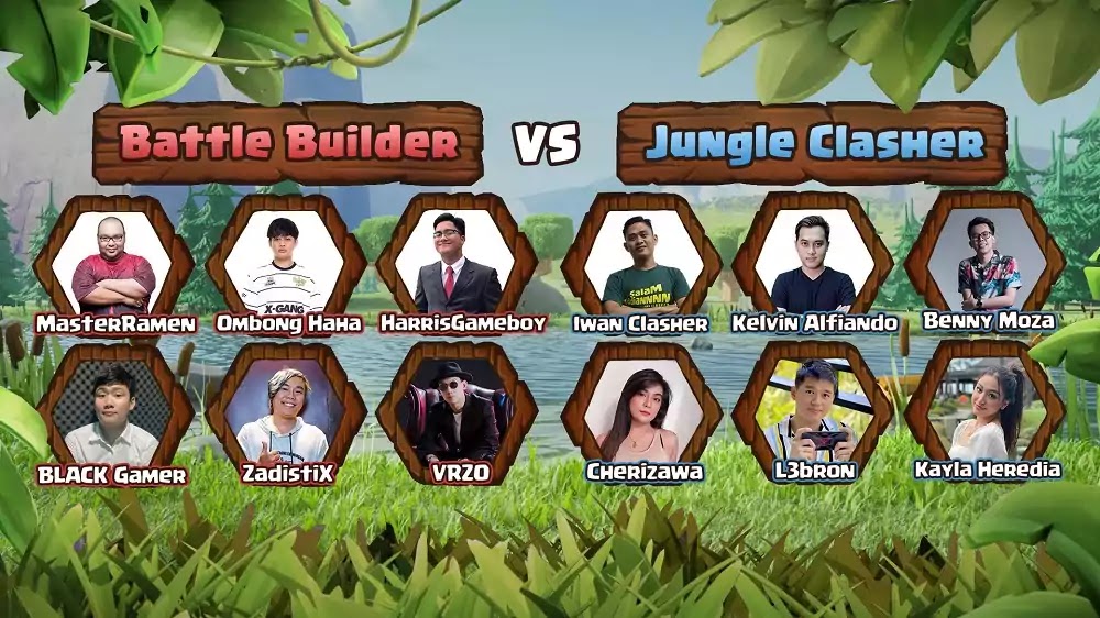 Battle Builder v Jungle Clasher Battle Builder v Jungle Clasher