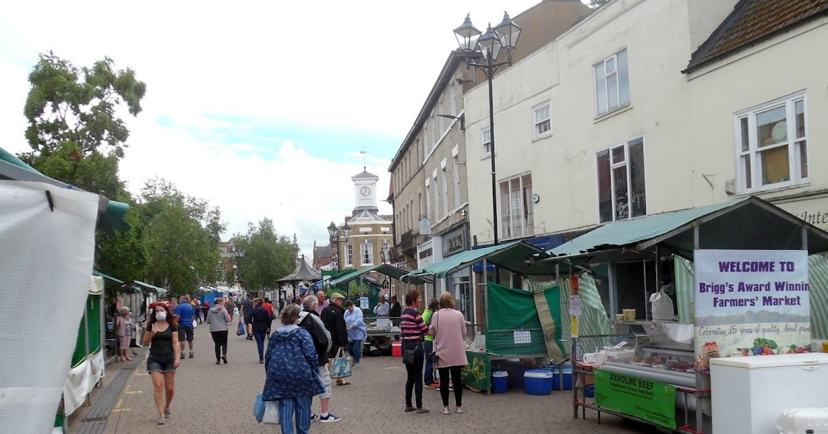 Nigel Fisher's Brigg Blog JANUARY 2021 BRIGG FARMERS' MARKET GOING