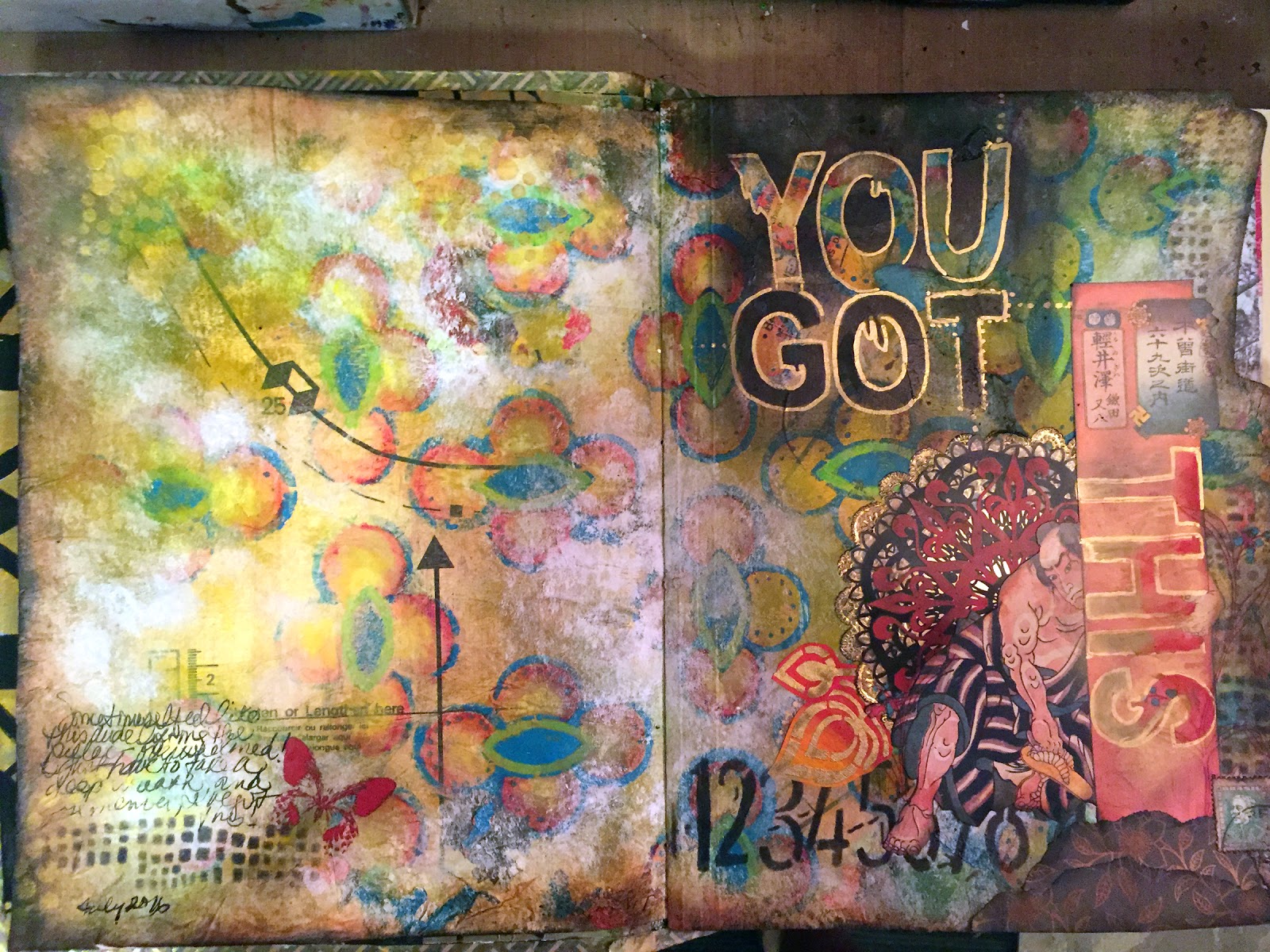 Journal Artista Art Journaling From The Couch