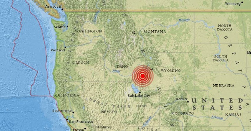 Fuerte sismo en Estados Unidos de magnitud 4,3 (Hoy Viernes 26 Enero 2018) Epicentro Temblor Utah - USGS Fuerte sismo en Estados Unidos de magnitud 4,3 (Hoy Viernes 26 Enero 2018) Epicentro Temblor Utah - USGS