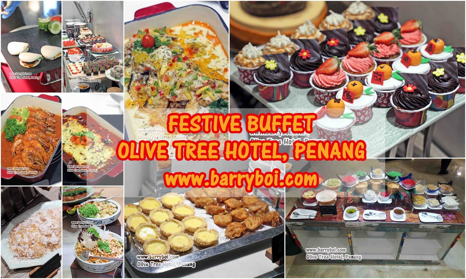 Festive Buffet at Olive Tree Hotel, Penang