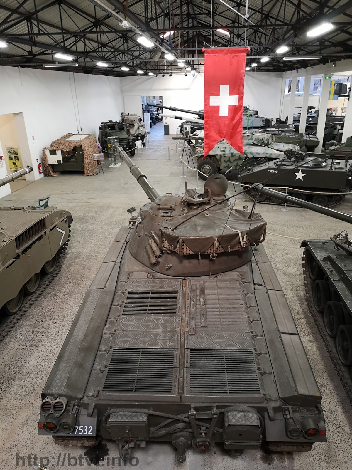 Фотообзор Panzer 61 (Pz 61) из музея в Сомюре