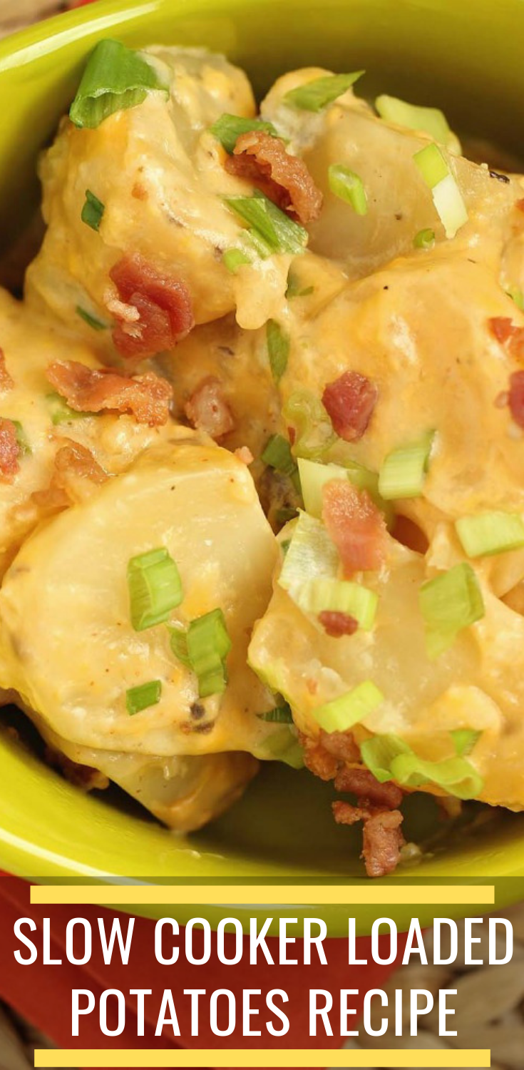 Slow Cooker Loaded Potatoes Recipe Trending Recipes