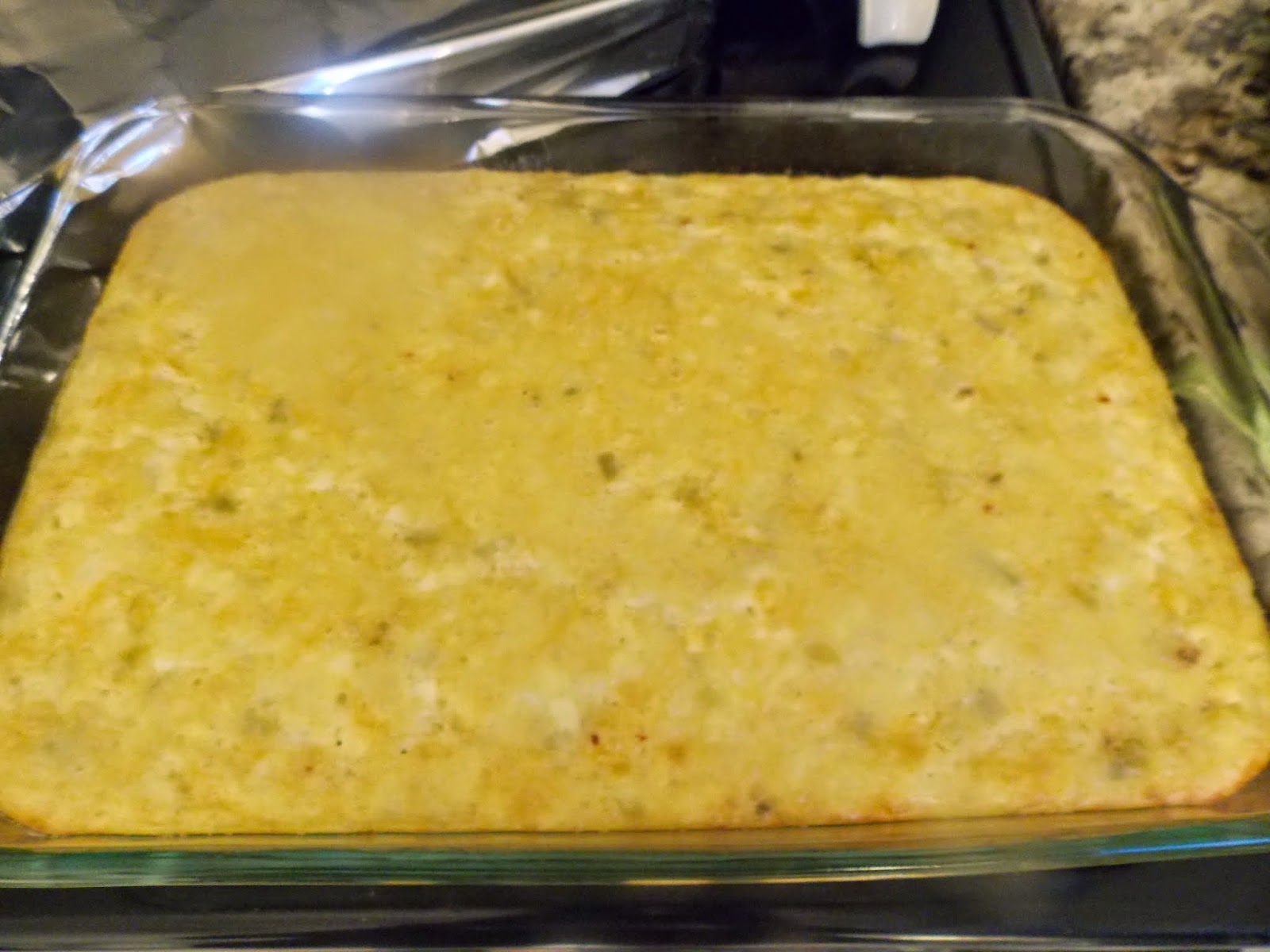 Pithy's Kitchen Green Chile Egg Puff