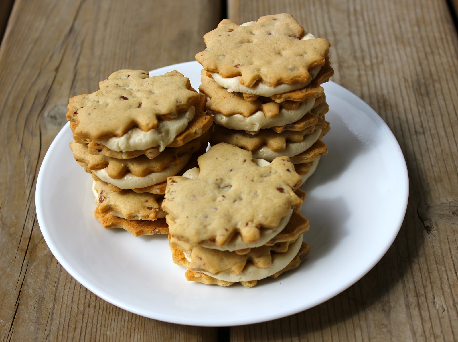 Cooking with Jax Canada Day Maple Pecan Cream Cookies
