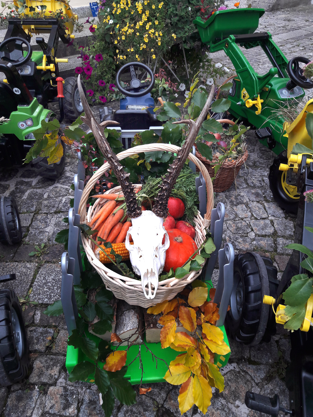 In der Mitte von Österreich ist das Stodertal: Erntedankfest am 1 ...