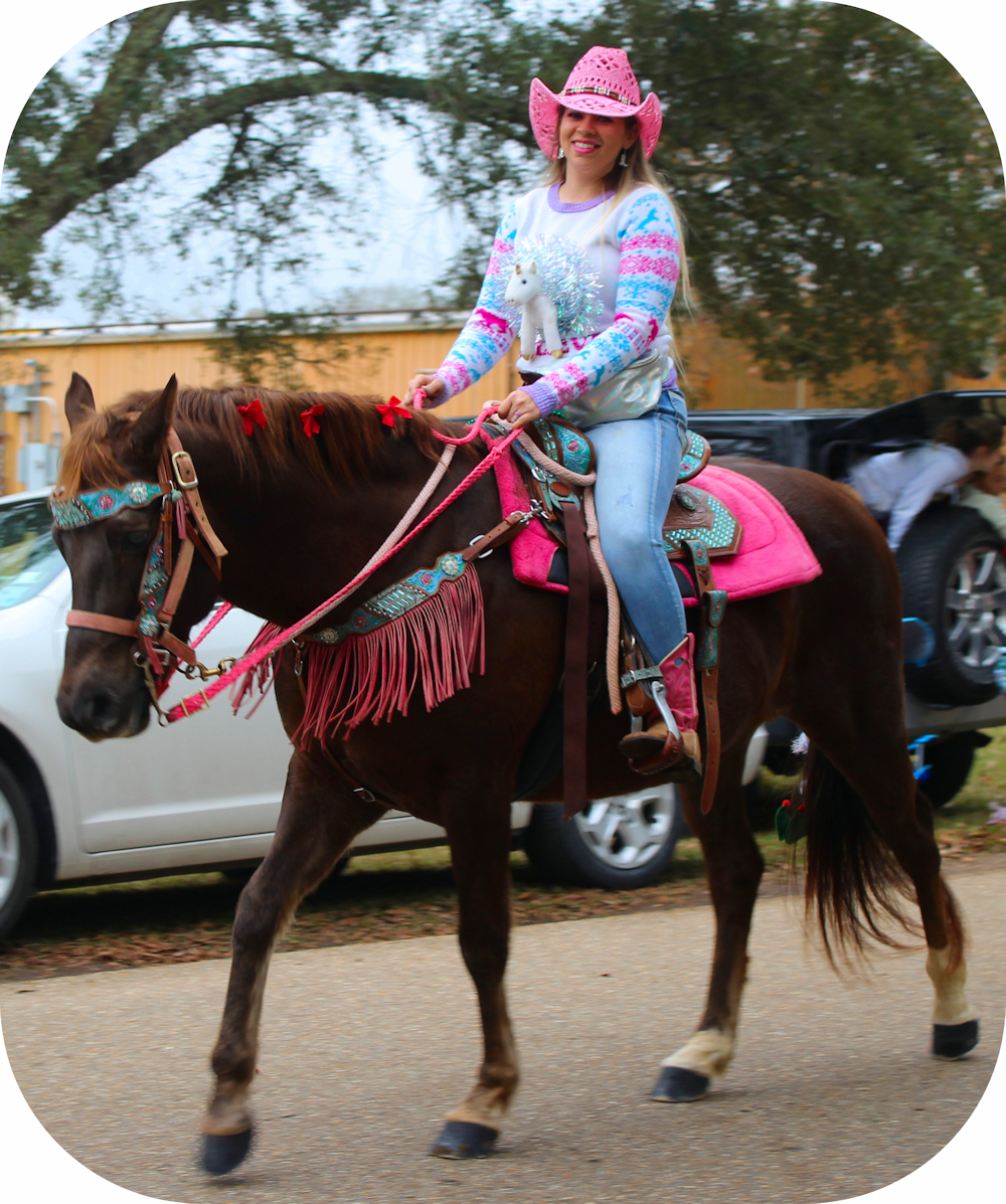 Tammany Family Folsom Horse & Wagon Christmas Parade