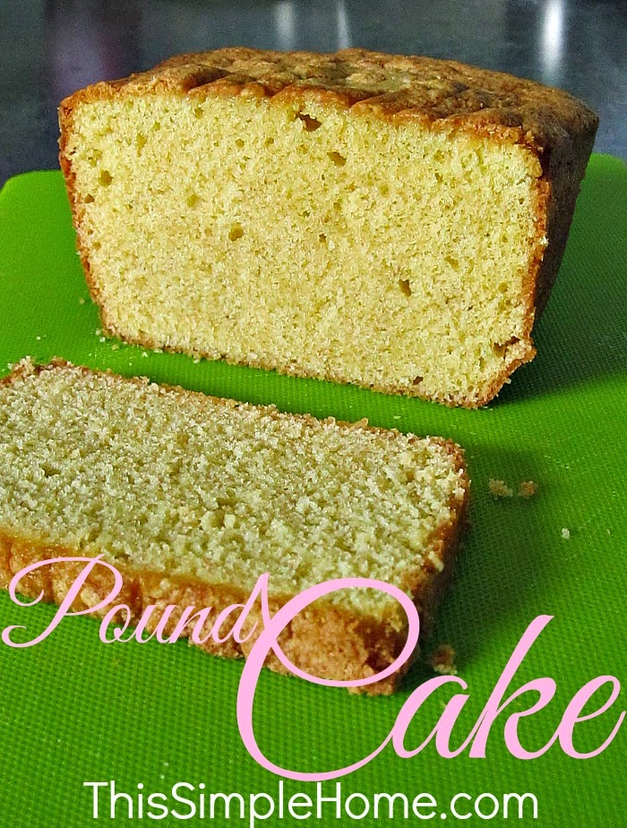 Sour Cream Pound Cake Recipe This Simple Home