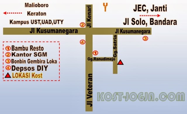 kost eksklusif jogja murah