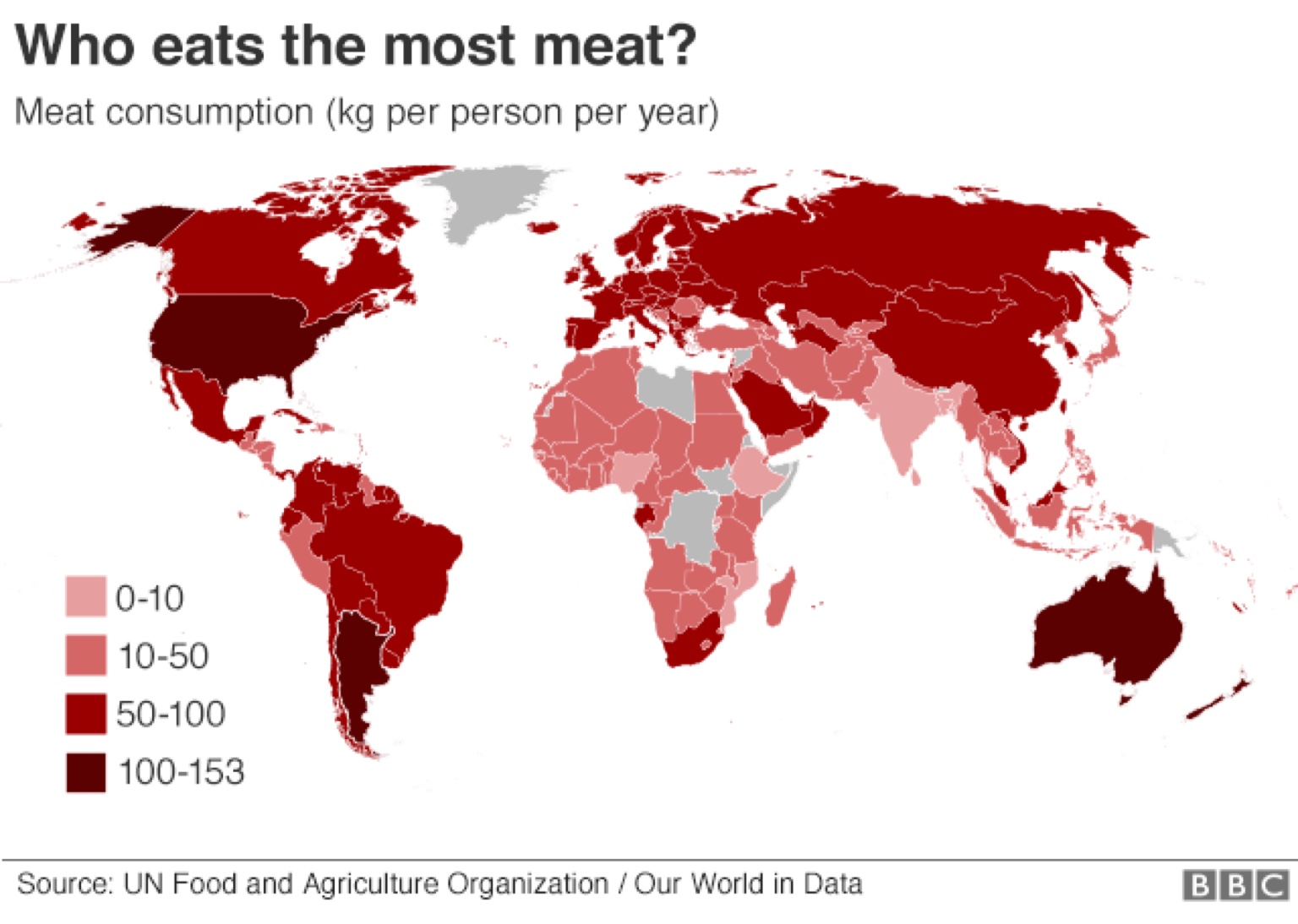 Сколько человек едят мясо. Карта потребления мяса в мире. Где больше всего едят мясо. Страны больше всего употребляющие мясо.