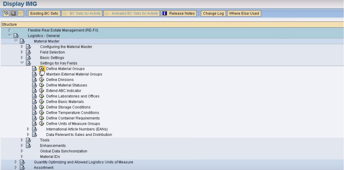 Material Group in SAP MM