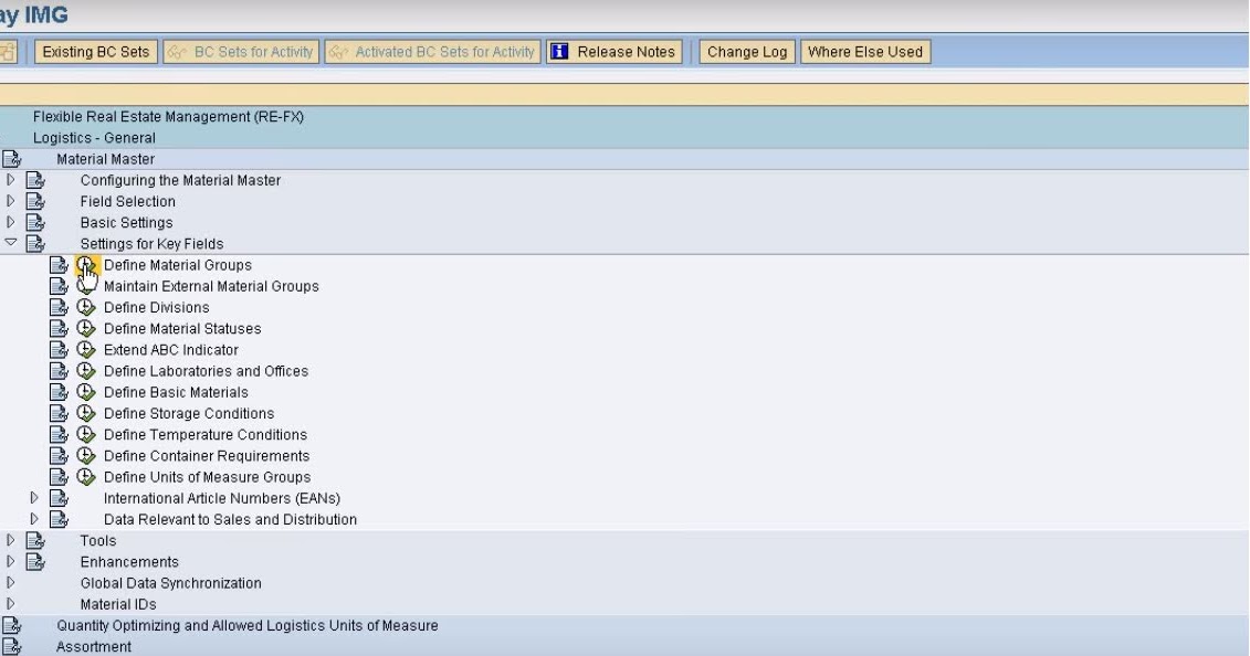 Material Group in SAP MM