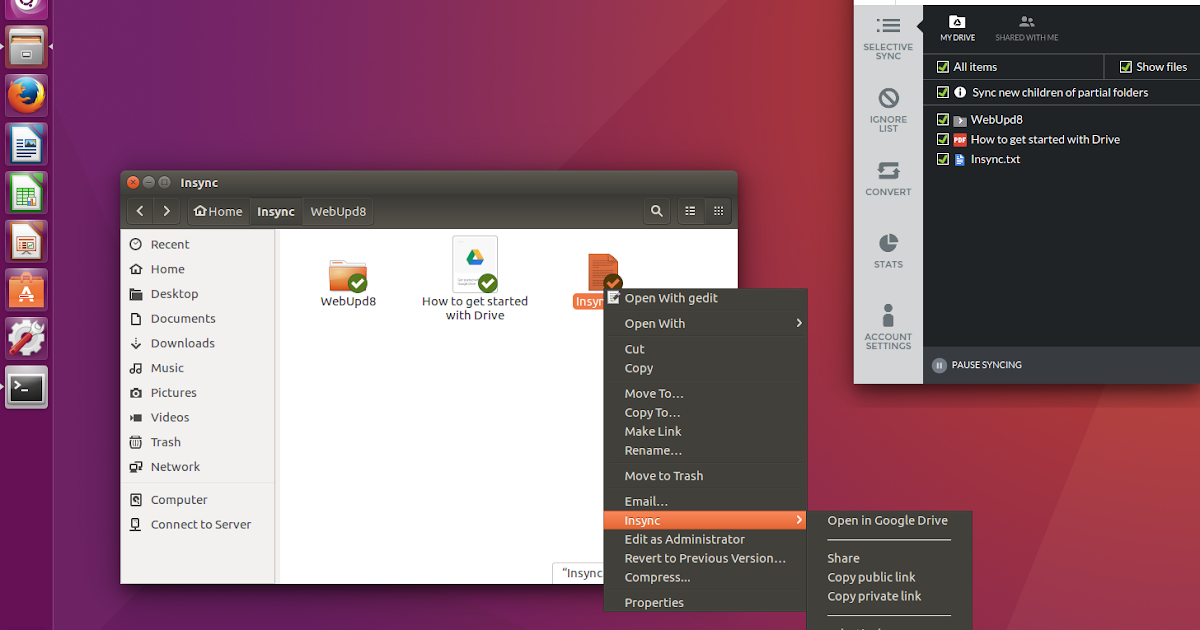 remove insync ubuntu remove insync ubuntu