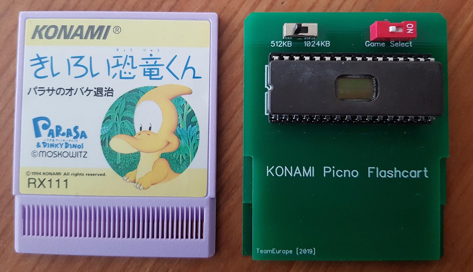 Dumping Blog: Konami Picno Flashcart