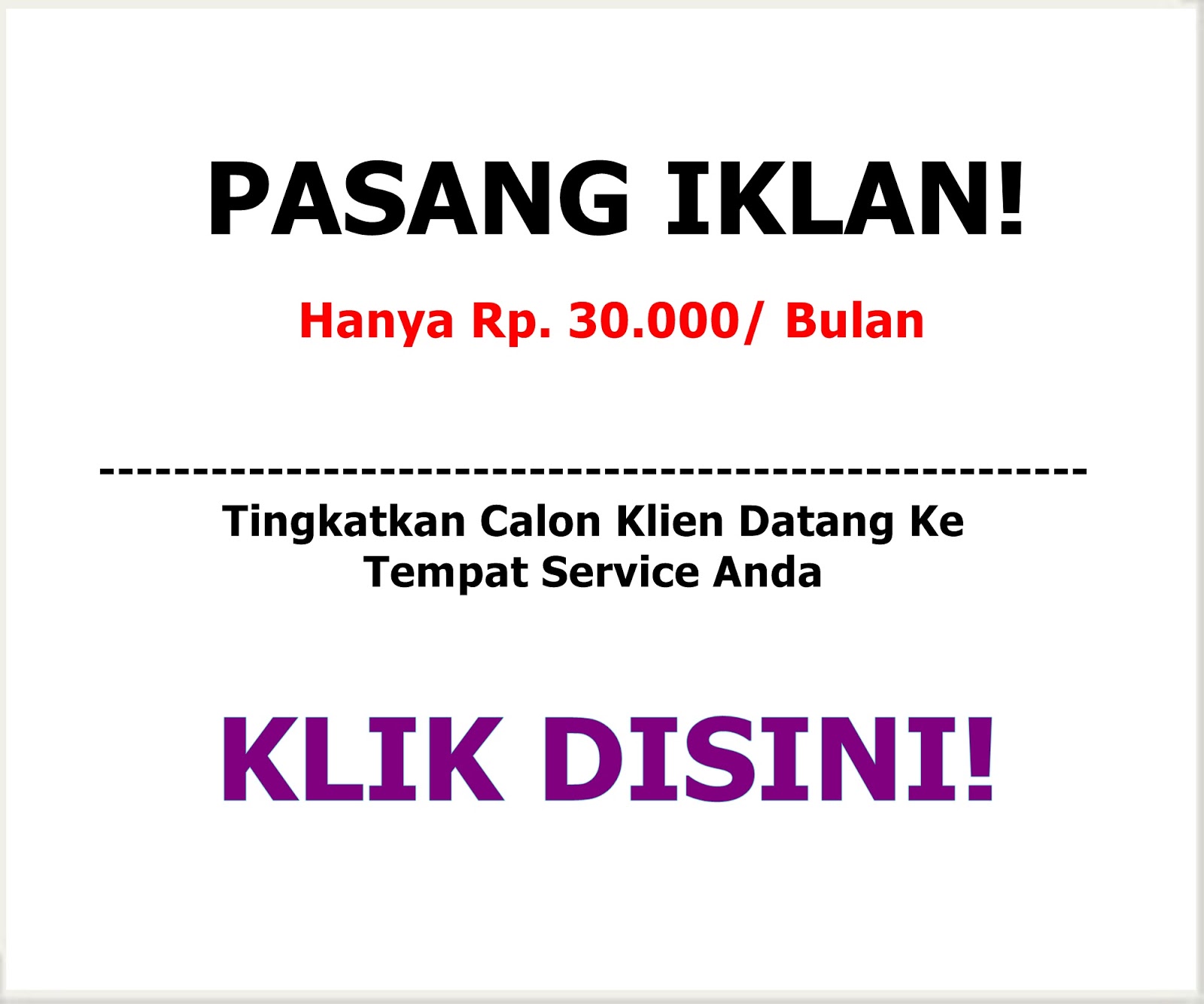  Pasang Iklan Kerjasama 