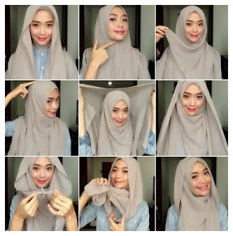 Kumpulan Tutorial Cara Memakai Tutorial Hijab Modern Dan Modis