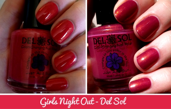 Del Sol, le vernis qui change de couleur au soleil !