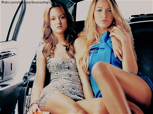 Blake Lively And Leighton Meester Friends Saxy Picture