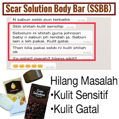 Testimoni Scar Solution Body Bar (SSBB)
