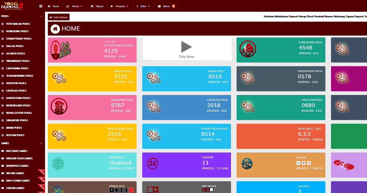 Situs Judi Online 24jam Togel Pakong Rahasia Bandar Togel