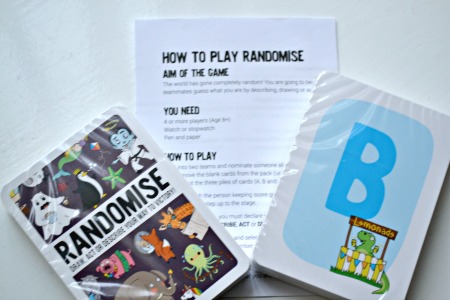Playing Randomise {Review} - Ups & Downs, Smiles & Frowns