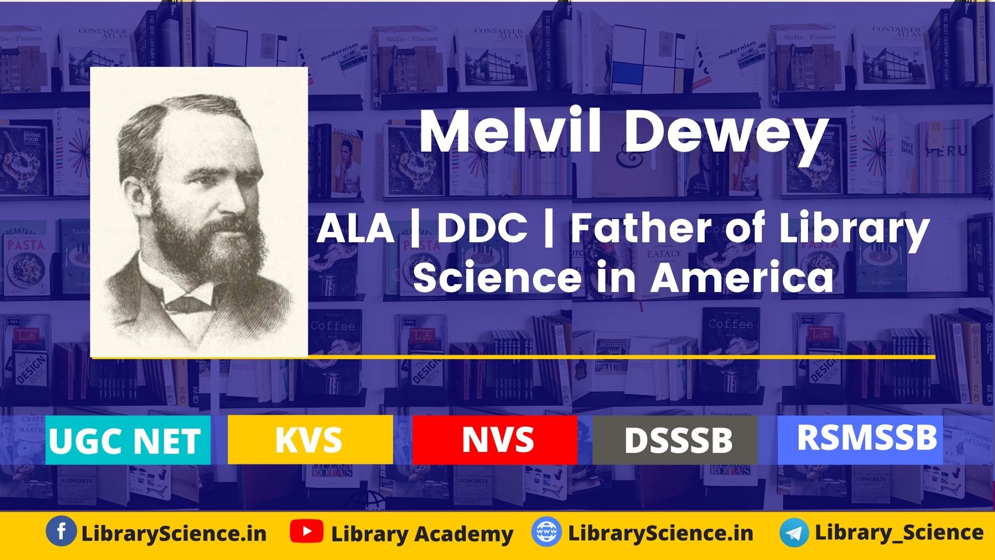 Melvil Dewey Biography & Contribution for DDC & ALA