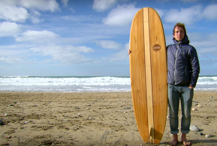 Handcrafted Wooden Surfboard | Wie man ein Surfbrett aus Holz baut 