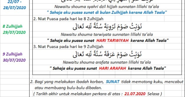 Kehidupan Baru Umat Islam Dianjurkan Puasa 10 Hari Di Bulan Zullhijjah