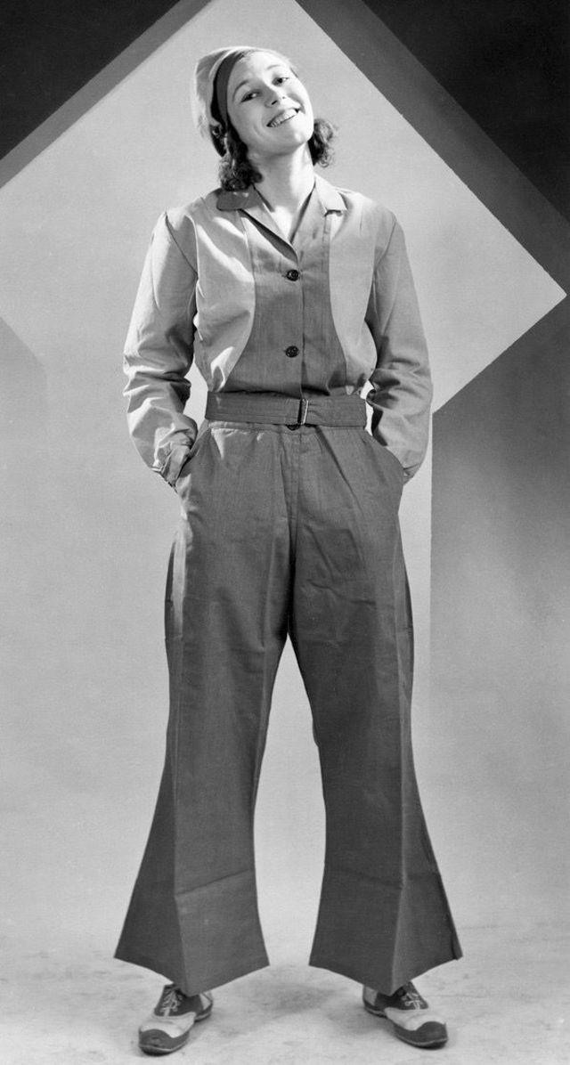 30 Best Photos of Women Wearing Trousers in the 1930s ~ Vintage Everyday