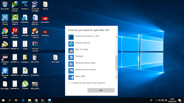 Cara Aktifkan Windows Photo Viewer di Windows 10 - Sijunjung Xcoder