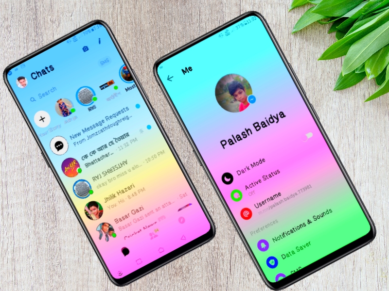 messenger on home screen messenger on home screen
