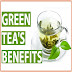 What are the benefits from drinking green tea