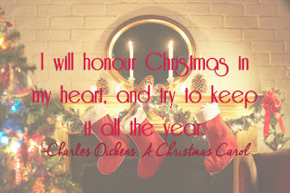 Keep Christmas in your heart all year quote