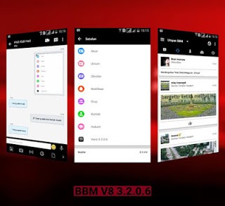 Download BBM Messenger V8 Base v3.2.0.6 APK nama