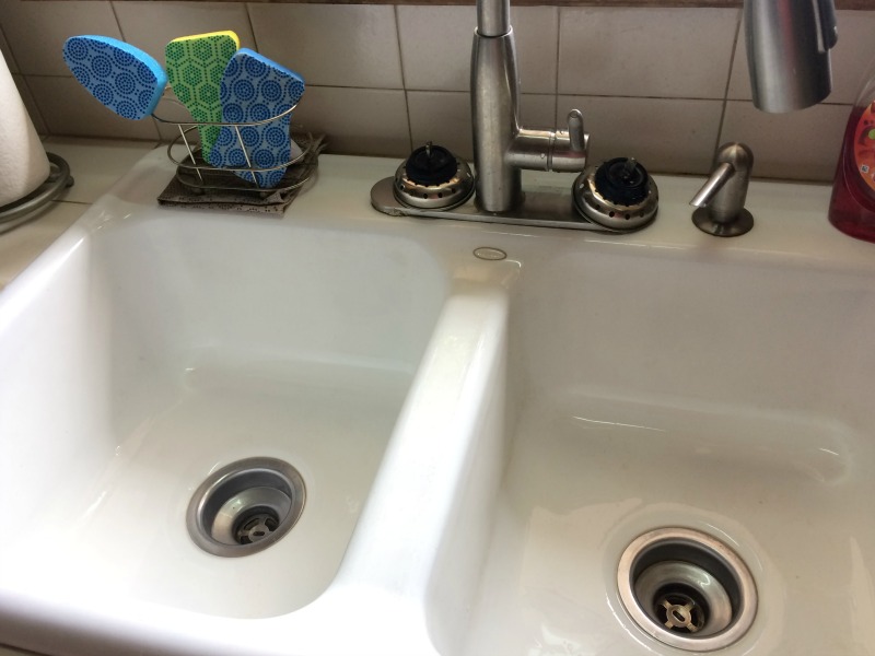 Homemade Deodorizing Kitchen Sink Scrub - Chemistry Cachet