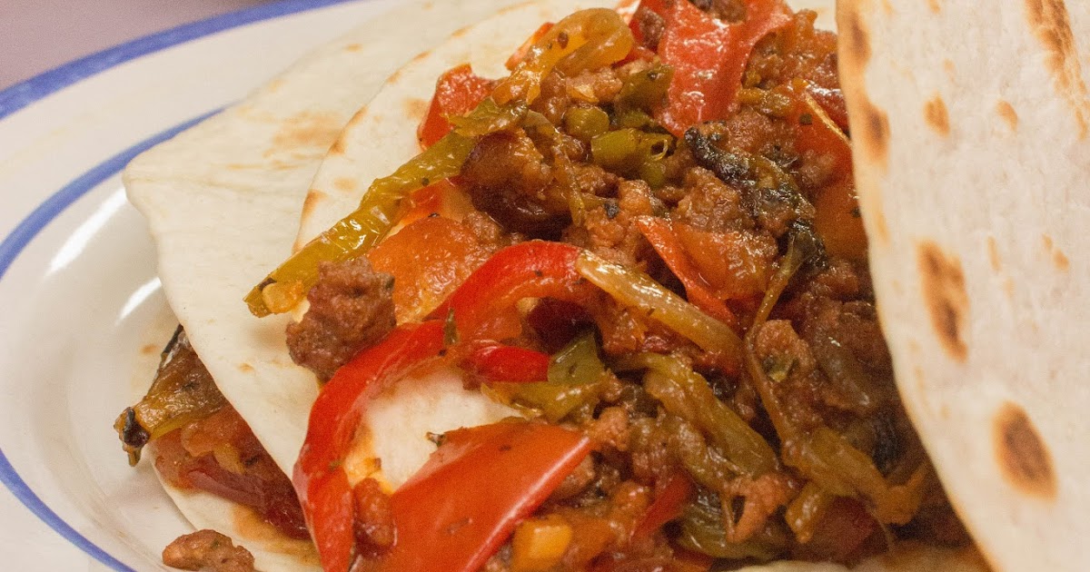 Burrito de ternera ligero mas ensalada de espárragos El Baúl de las