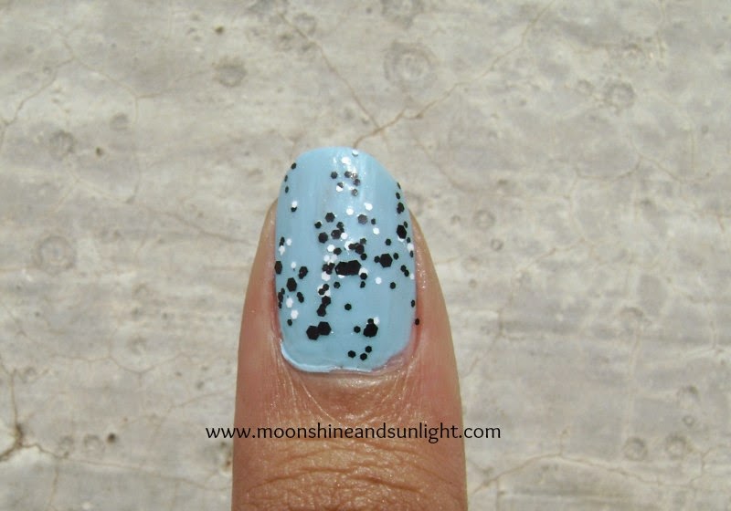 L'oreal Color Riche Le Vernis Top Coat in Confettis Review and Swatch || Simillar to Maybelline Polka dots Clearly spotted?
