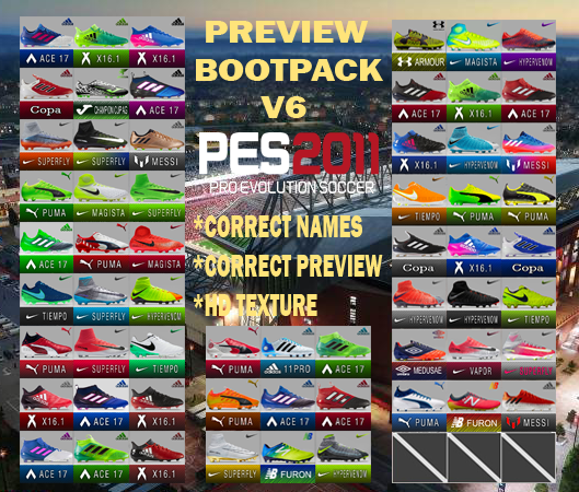 PES 2011 BootPack by SaidBootMaker Terbaru 2017 Option File Pes Terbaru