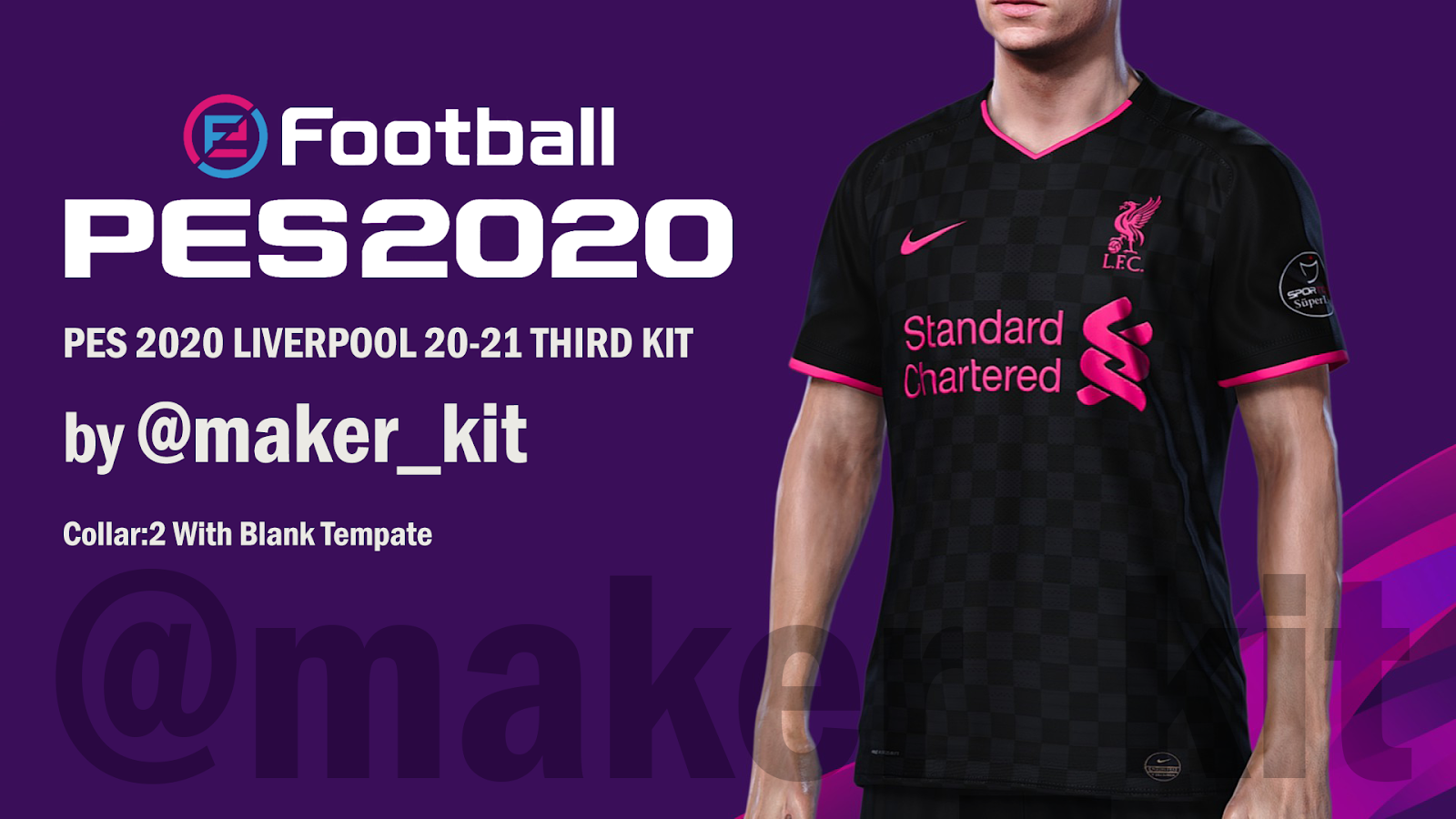 Pes 2020 Liverpool Fc 20 21 Kit By Kit Maker Makerkit