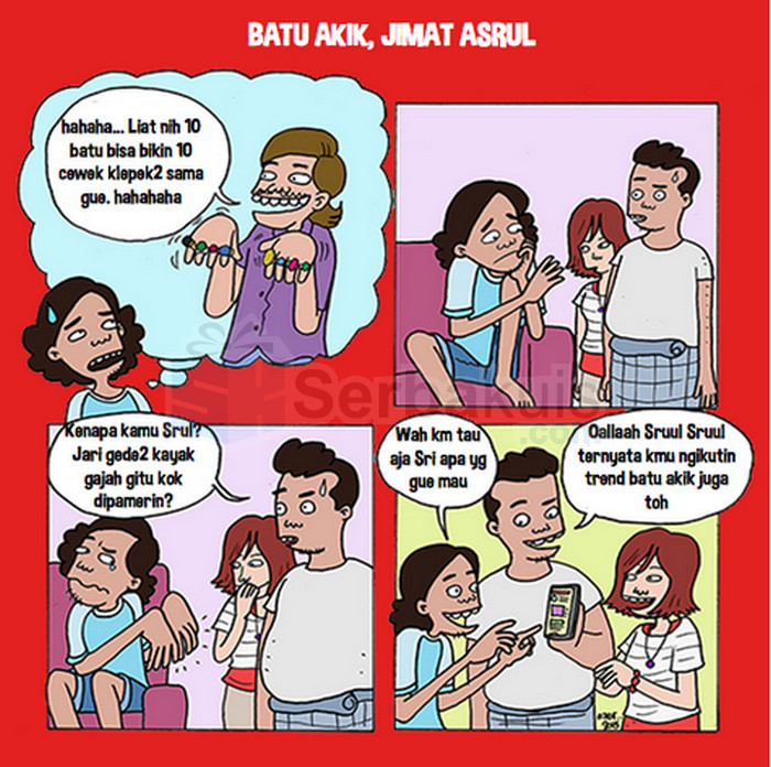 Kontes Komik ASik Berhadiah Pulsa Setiap Minggu