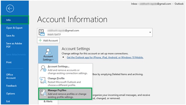 Top Three Ways To Change Passwords In Outlook