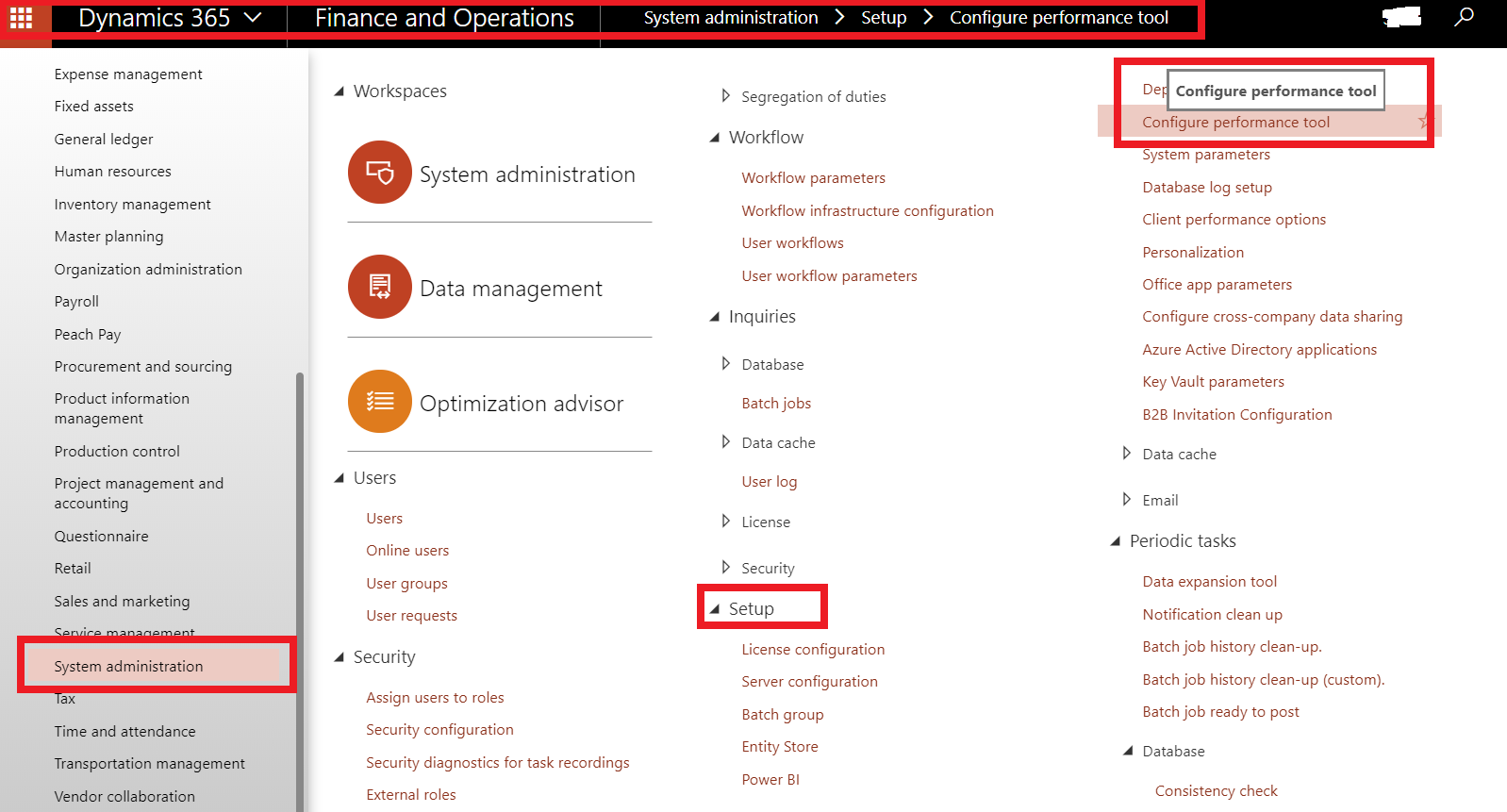 How to run performance test for dynamics 365