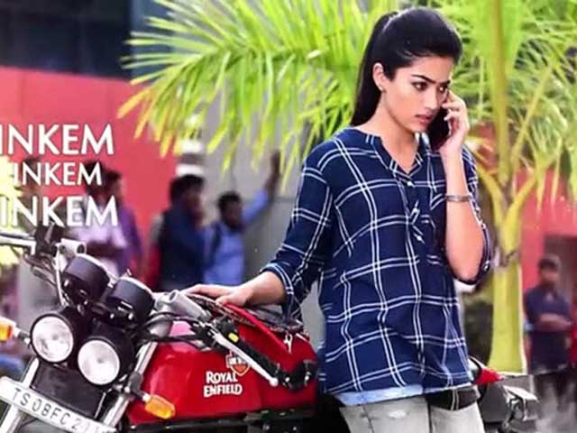 Geetha Govindam Bike Price In India Indian Celebs: Rashmika Mandanna in Geetha Govindam