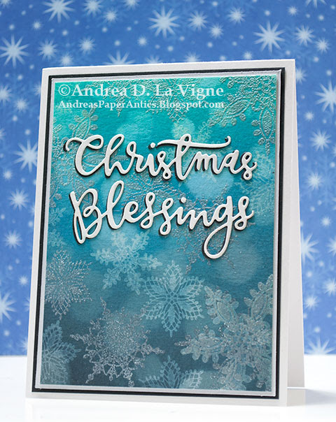 Andrea's Paper Antics: Christmas Blessings