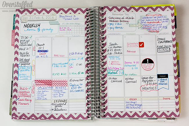 6 Practical Ways To Decorate Your Paper Planner Overstuffed