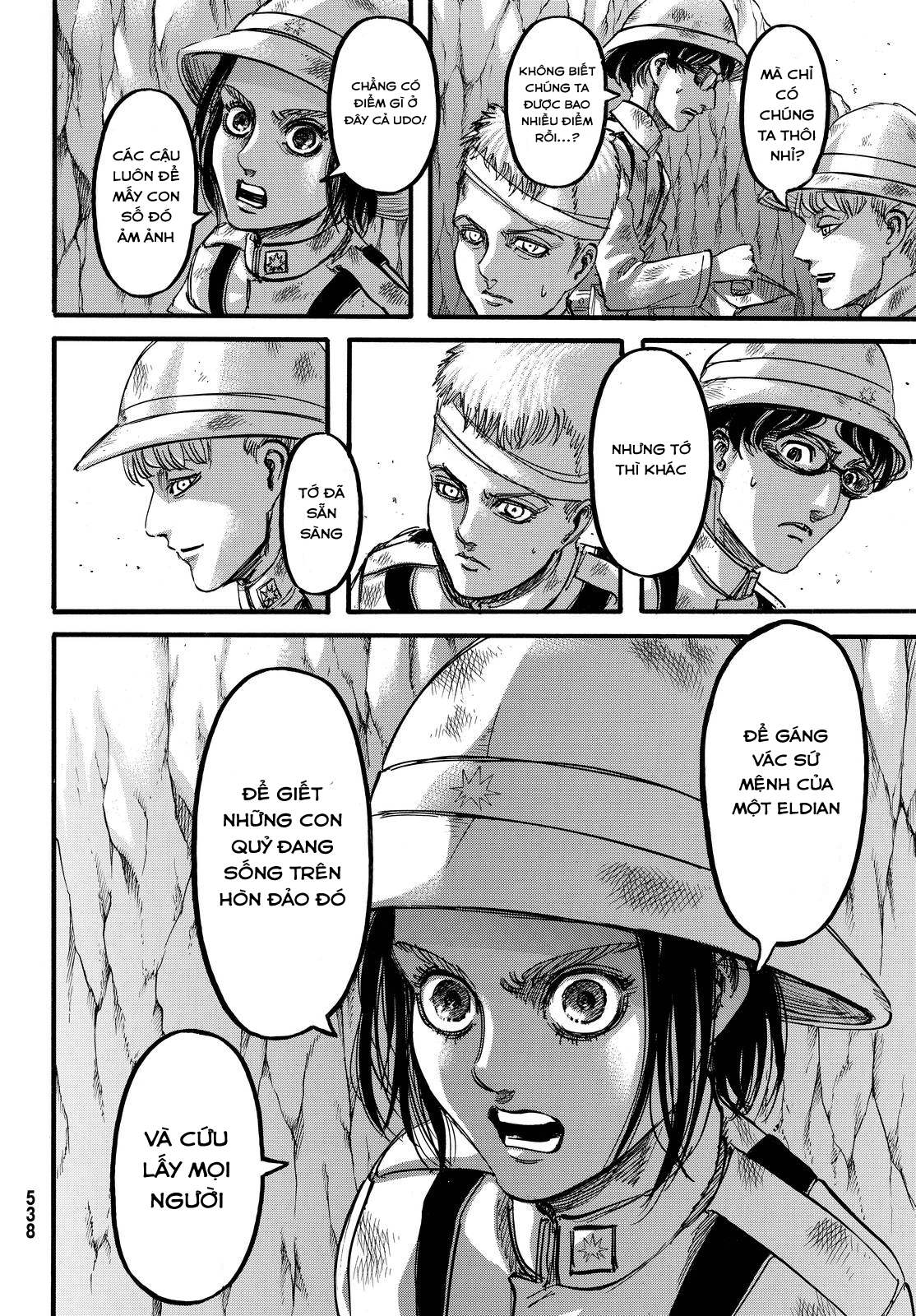 Shingeki no Kyojin - Attack on Titan chap 91