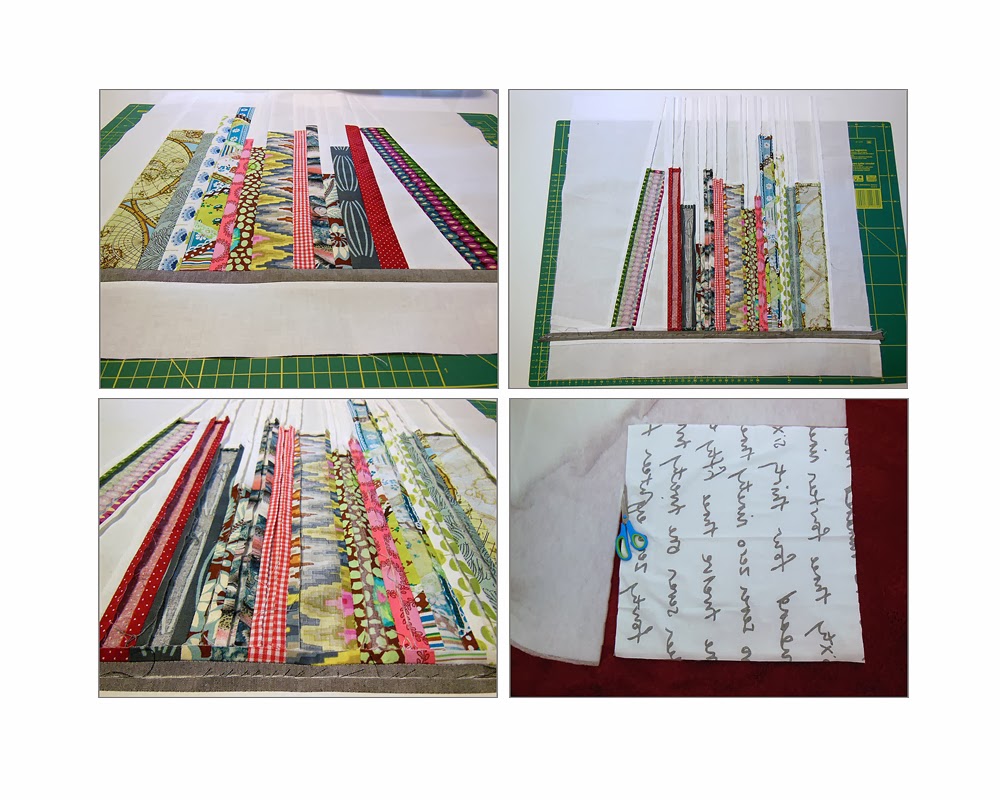 Die Bildersammlerin Mini Bookshelf Quilt.