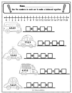 First Grade Bloomabilities: Some Math Freebies