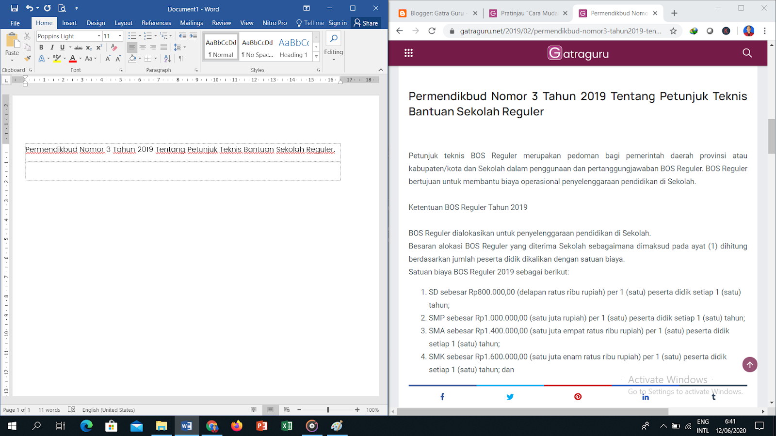 Cara Mudah Membagi Layar Laptop Menjadi Dua - GATRAGURU